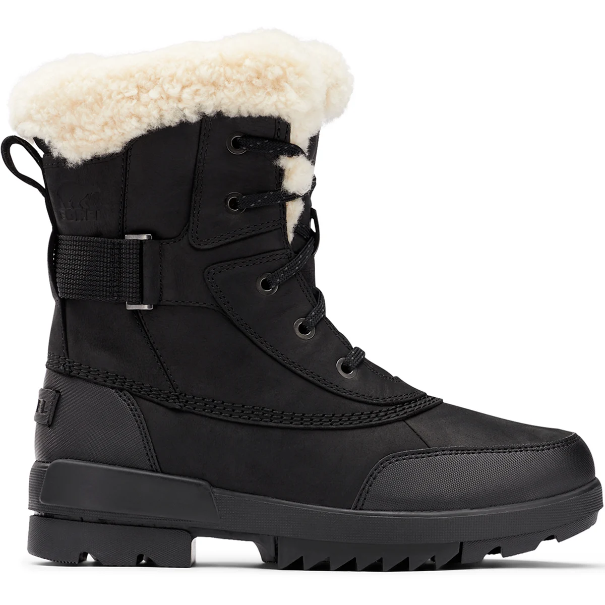 SOREL TORINO II PARC BOOT WP S W BLACK, SEA SALT  - Winter boot