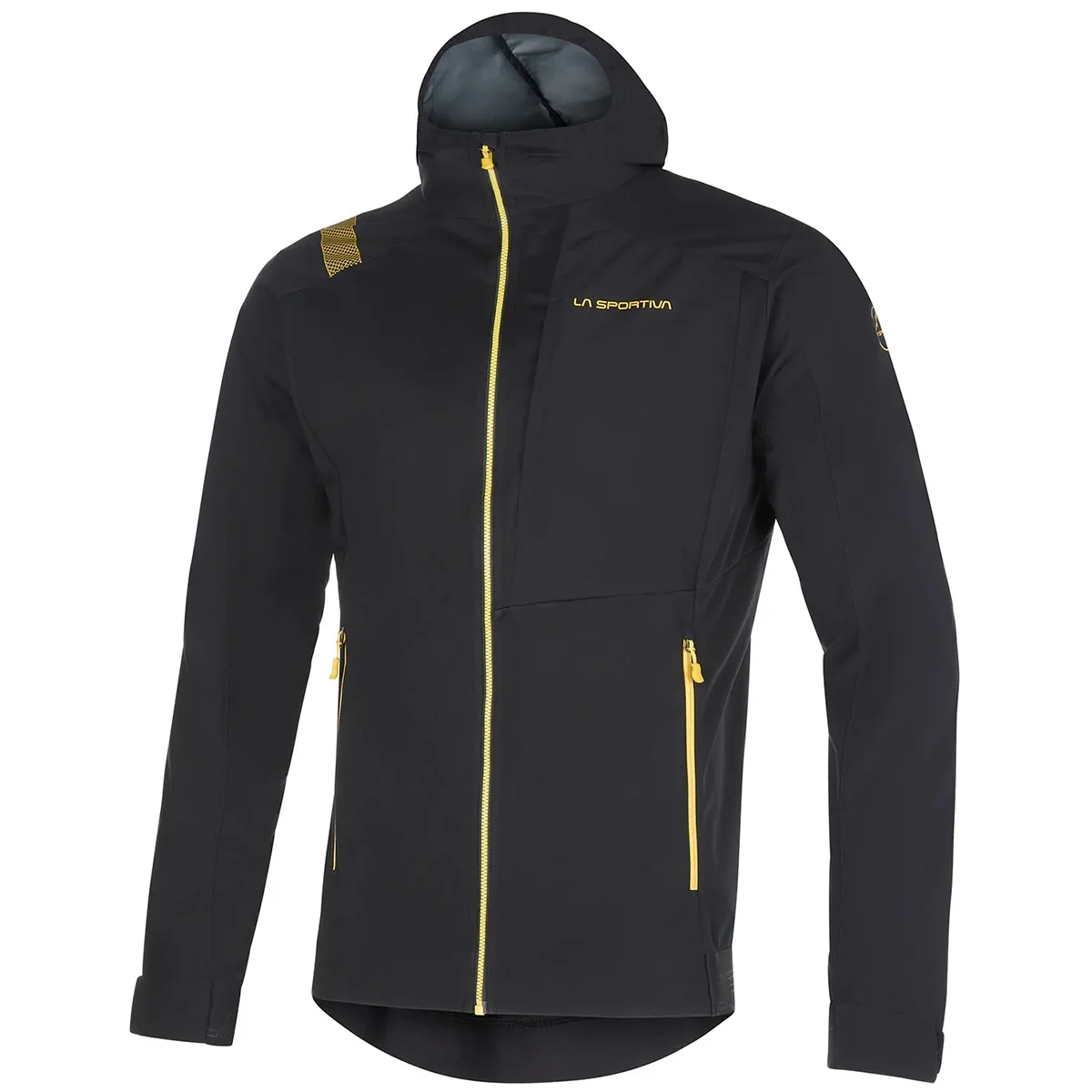 LA SPORTIVA MACNAS SOFTSHELL JKT M BLACK  - Softshell mountaineering jacket