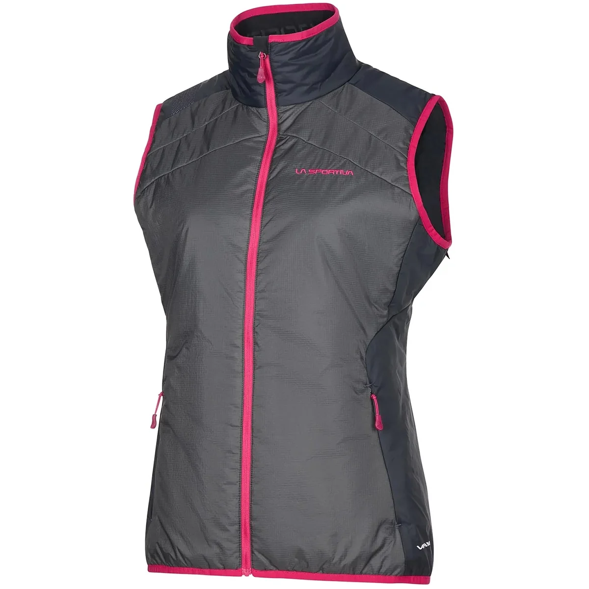 LA SPORTIVA SPARK PRIMALOFT VEST W CARBON CERISE  - Ski touring ski down jacket