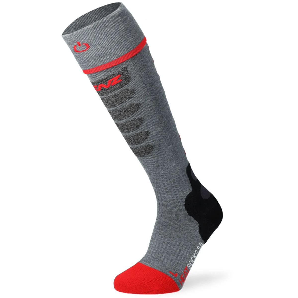 LENZ HEAT SOCK 5.1 TOE CAP SLIM FIT Unicolore  - Heated socks