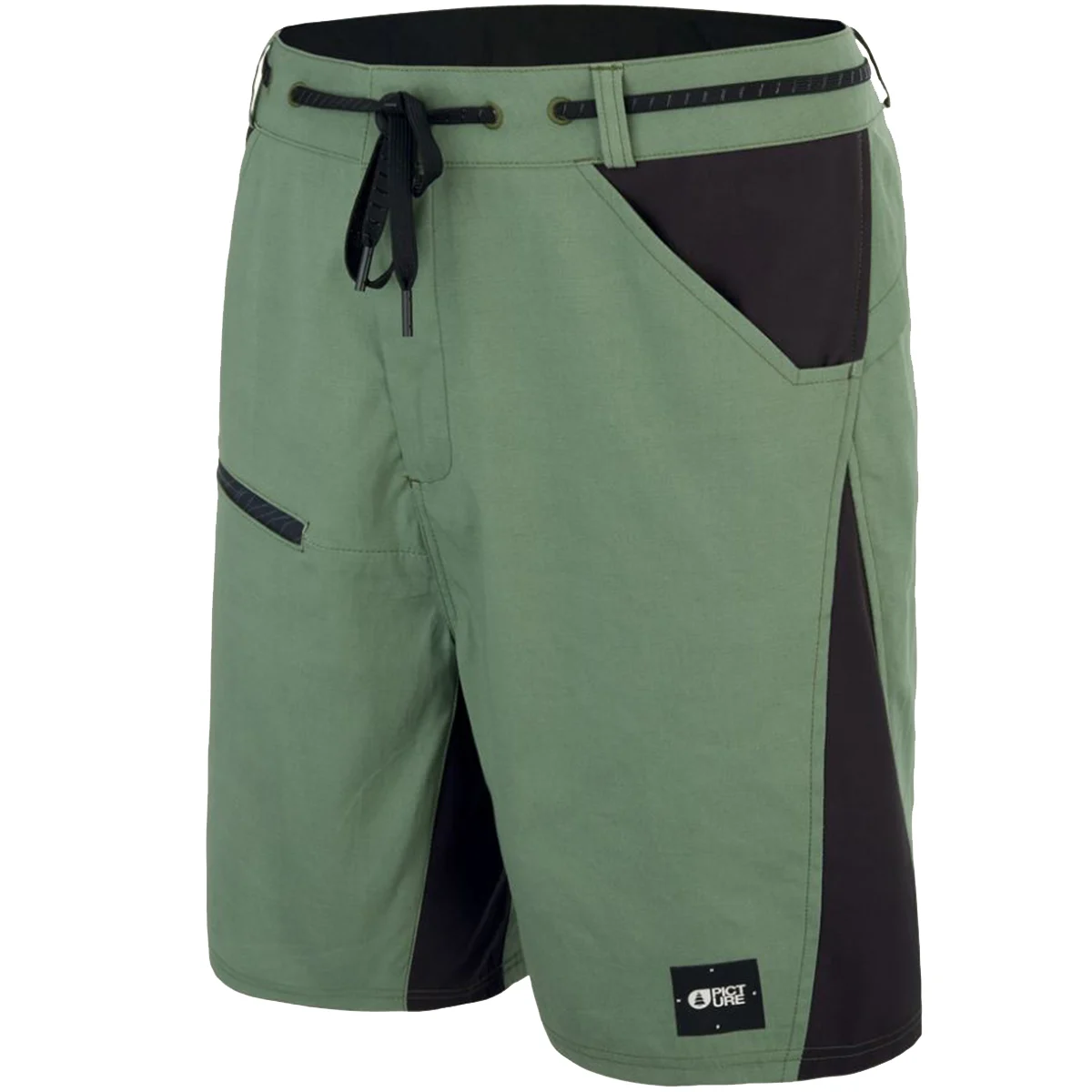 PICTURE ROBUST SHORTS ARMY GREEN  - Shorts