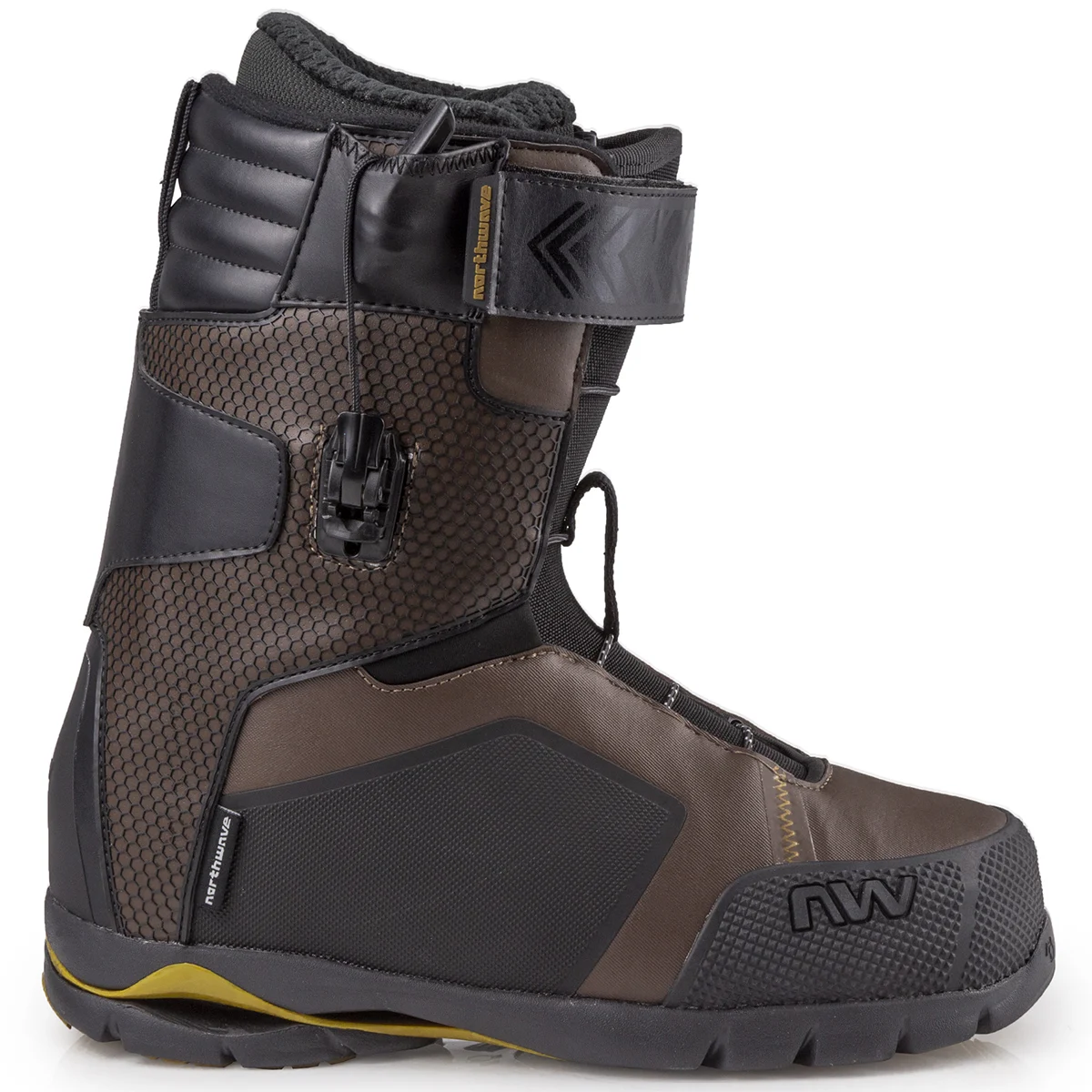 NORTHWAVE DOMAIN SLS DARK BROWN  - Snowboard boots