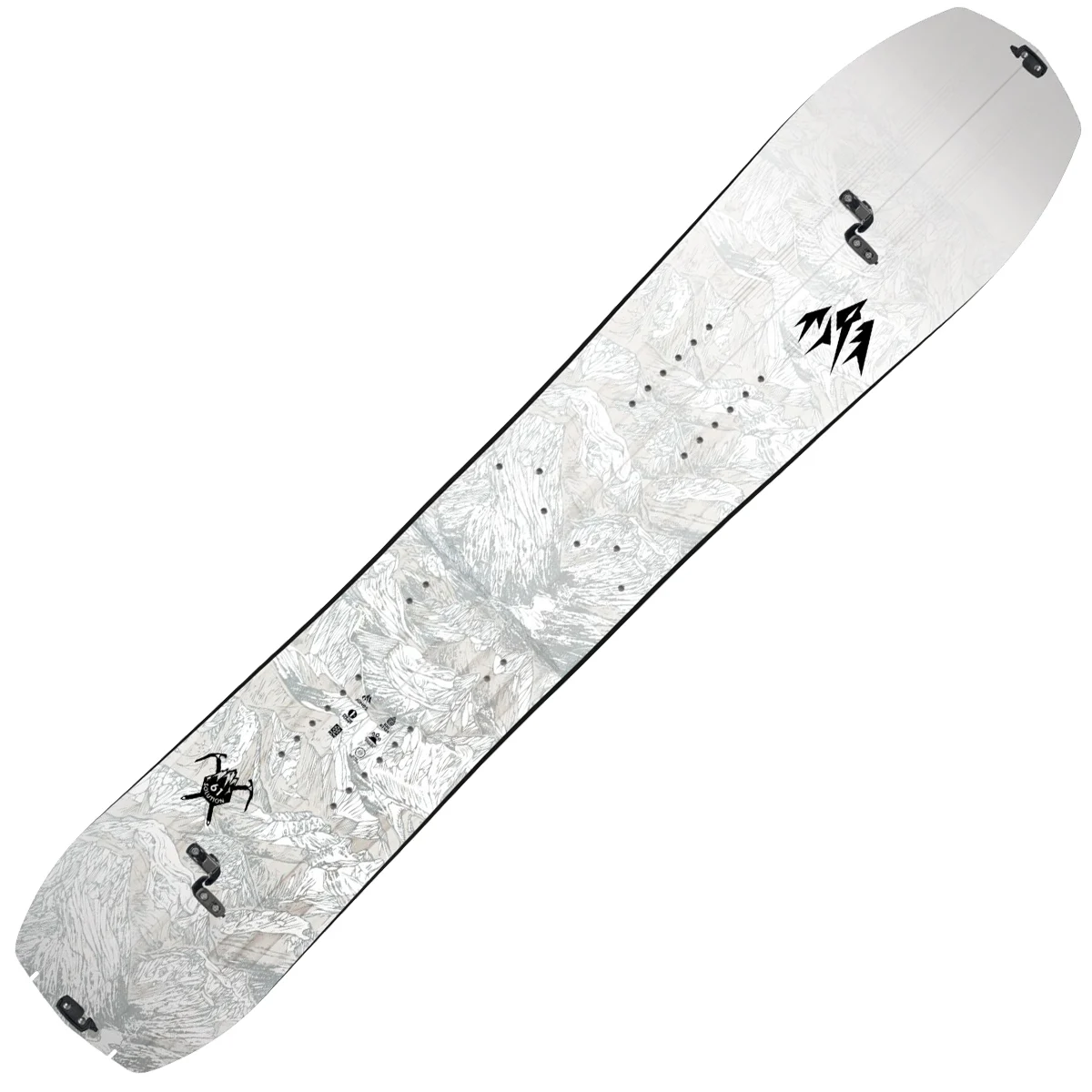 JONES SOLUTION SPLIT Unicolore  - Splitboard