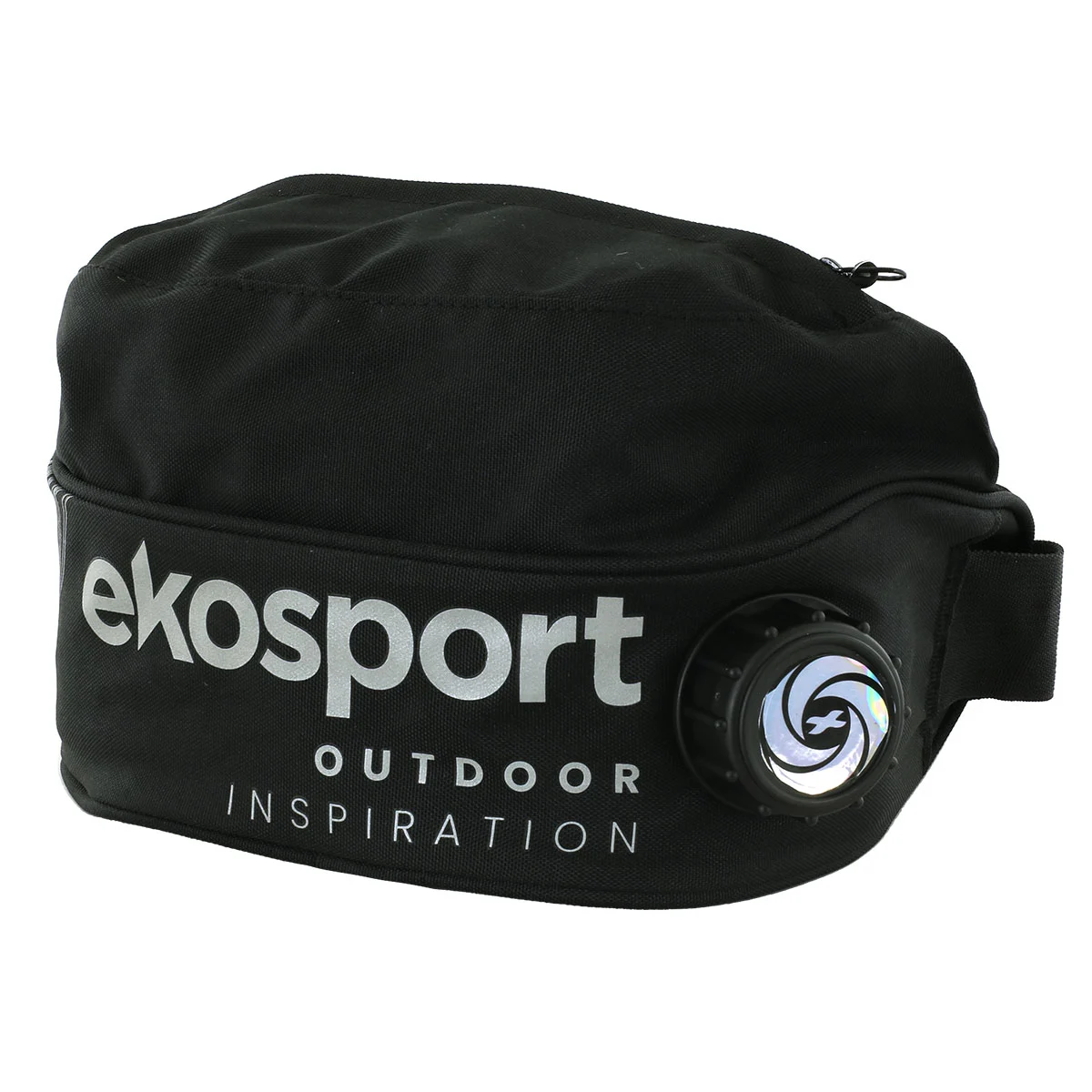 KV+ THERMO WAIST BAG 1L EKOSPORT BLACK  - Cross-country ski water bottle holder