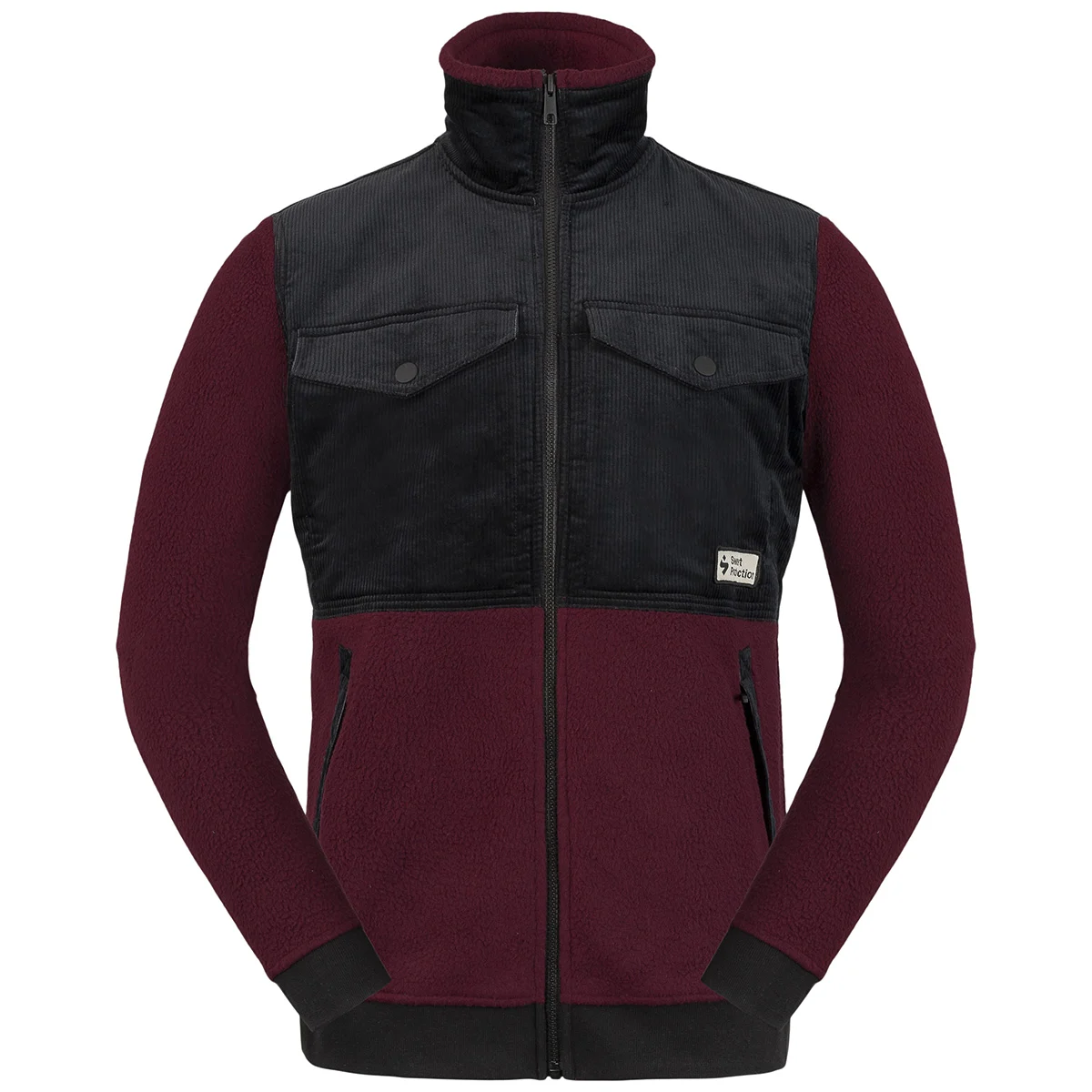 SWEET PROTECTION PILE FLEECE JACKET RED WINE  - Fleece jacket