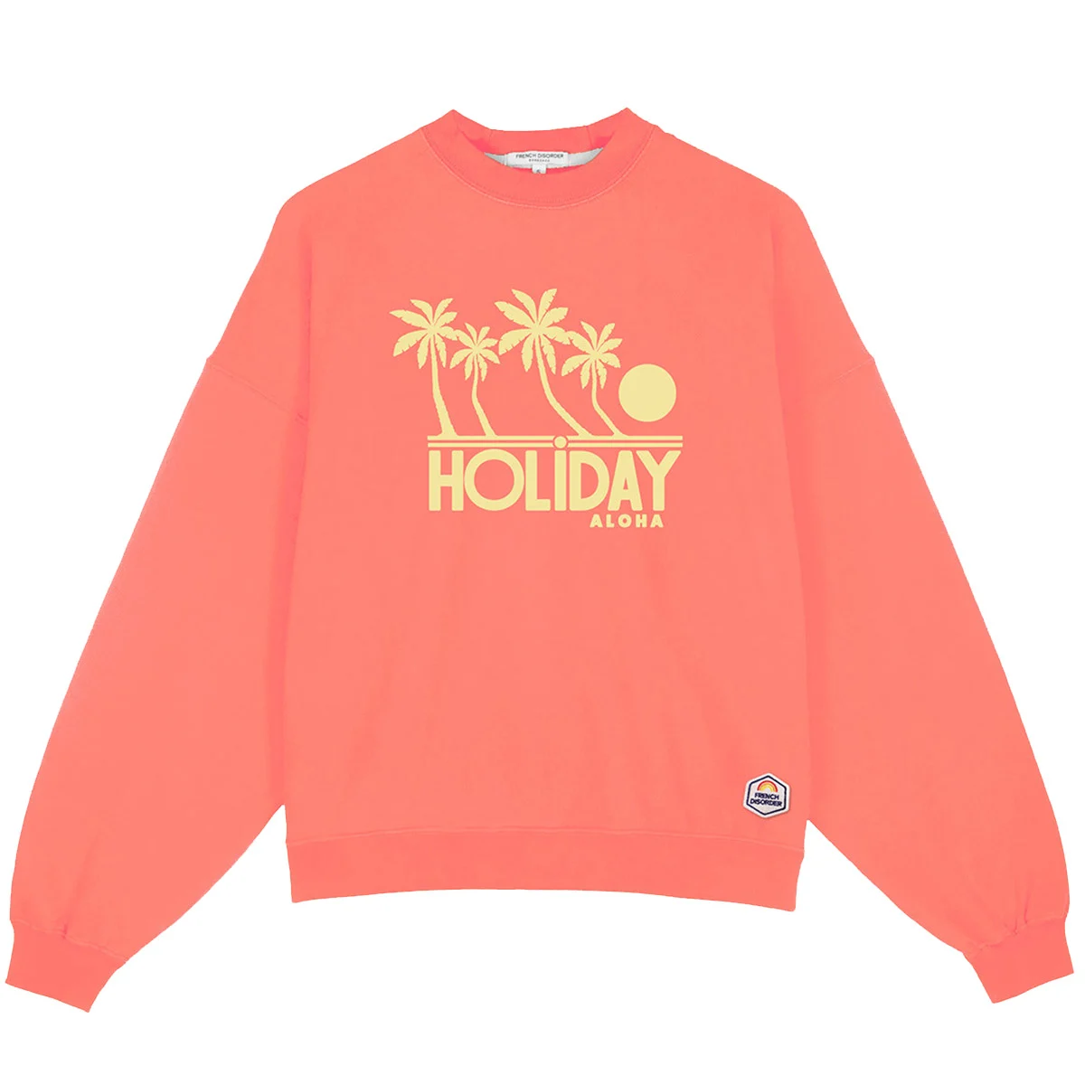FRENCH DISORDER ROSIE HOLIDAY SUGAR CORAL  - Sweatshirt