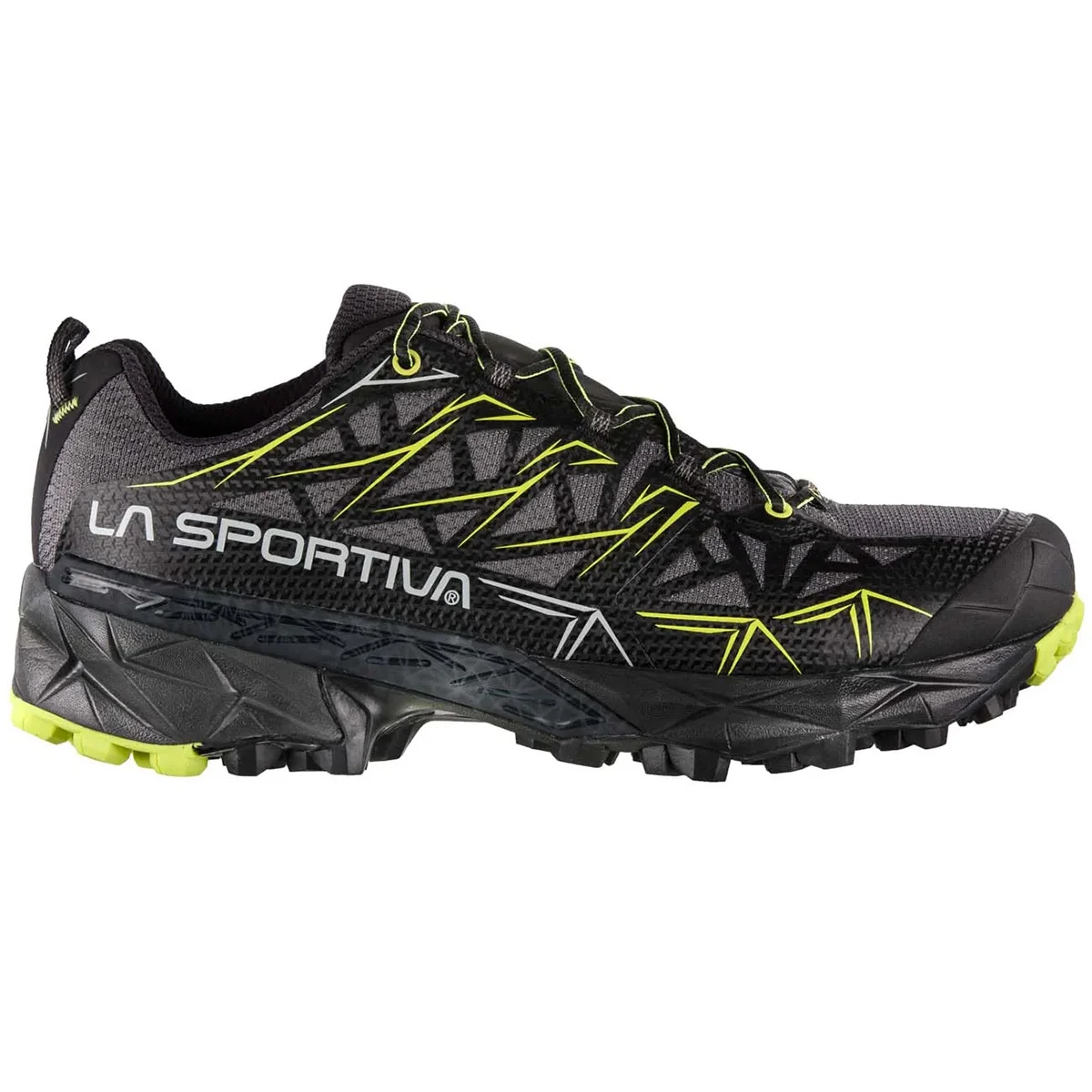 LA SPORTIVA AKYRA GORE-TEX CARBON/APPLE GREEN  - Trail running shoes