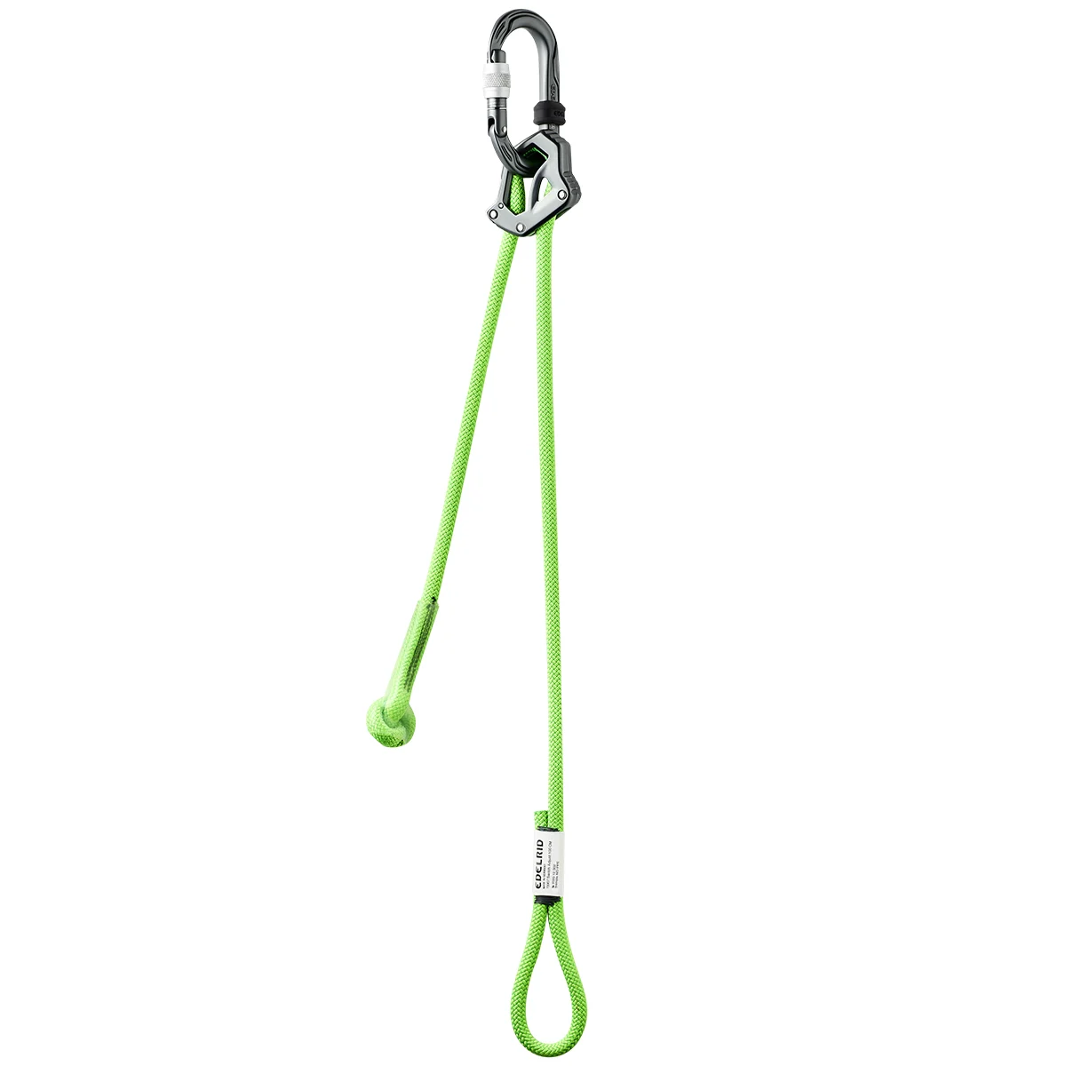 EDELRID SWITCH ADJUST 120CM NEON GREEN  - Climbing lanyard