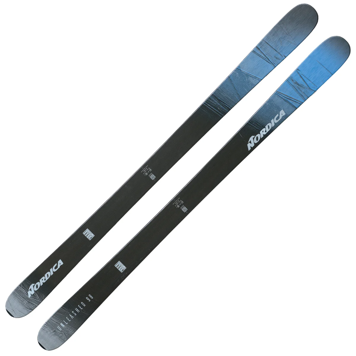 NORDICA UNLEASHED 98 BLUE/BLACK/SILVER  - Alpine ski