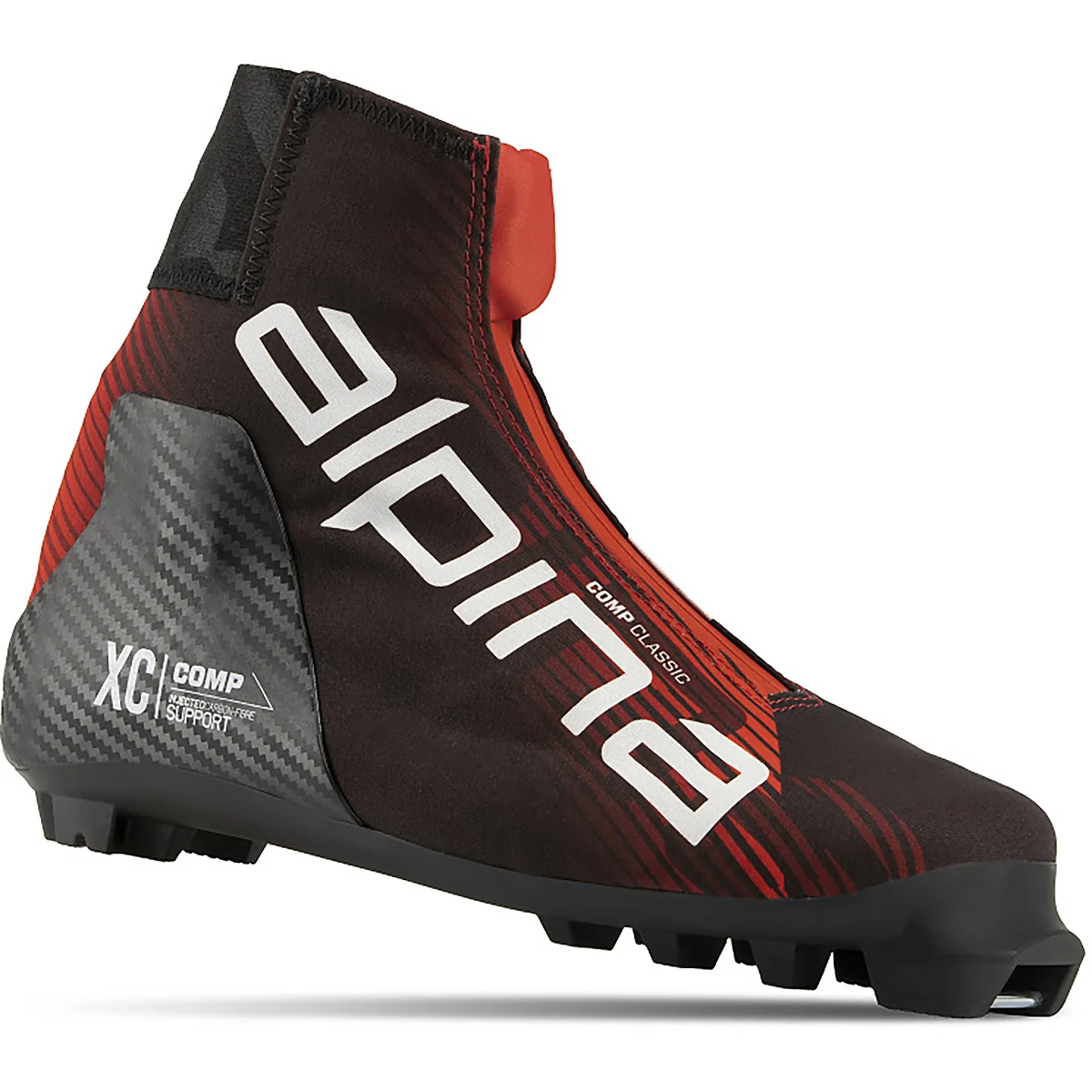 ALPINA COMP CLASSIC RED/WHITE/BLACK  - Cross-country ski boots