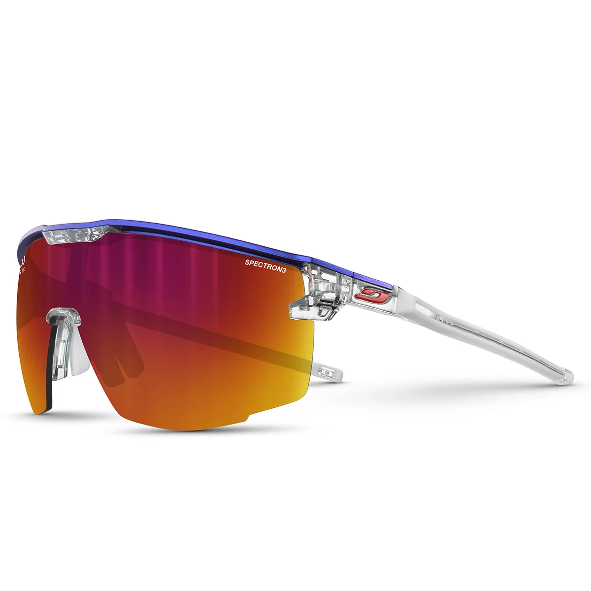 JULBO ULTIMATE GFDJ METALIC BLUE/BLANC  - Cycling sunglasses