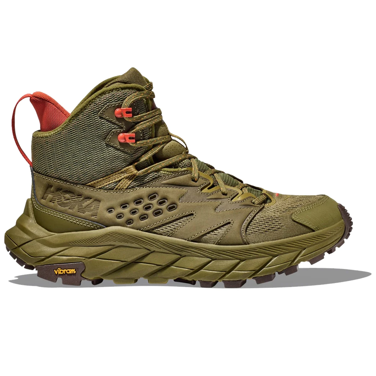 HOKA ONE ONE ANACAPA AVOCADO / BURNT OCHRE  - Mid-rise hiking boot