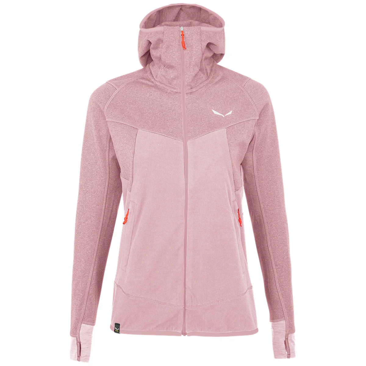 SALEWA PUEZ HYBRID PL W FZ HDY ZEPHYR  - Hiking fleece jacket