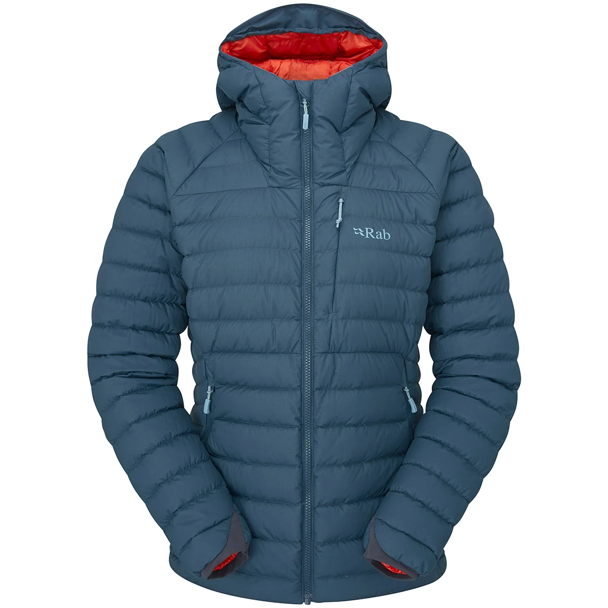 RAB INFINITY MICROLIGHT JKT W ORION BLUE  - Mountaineering down jacket