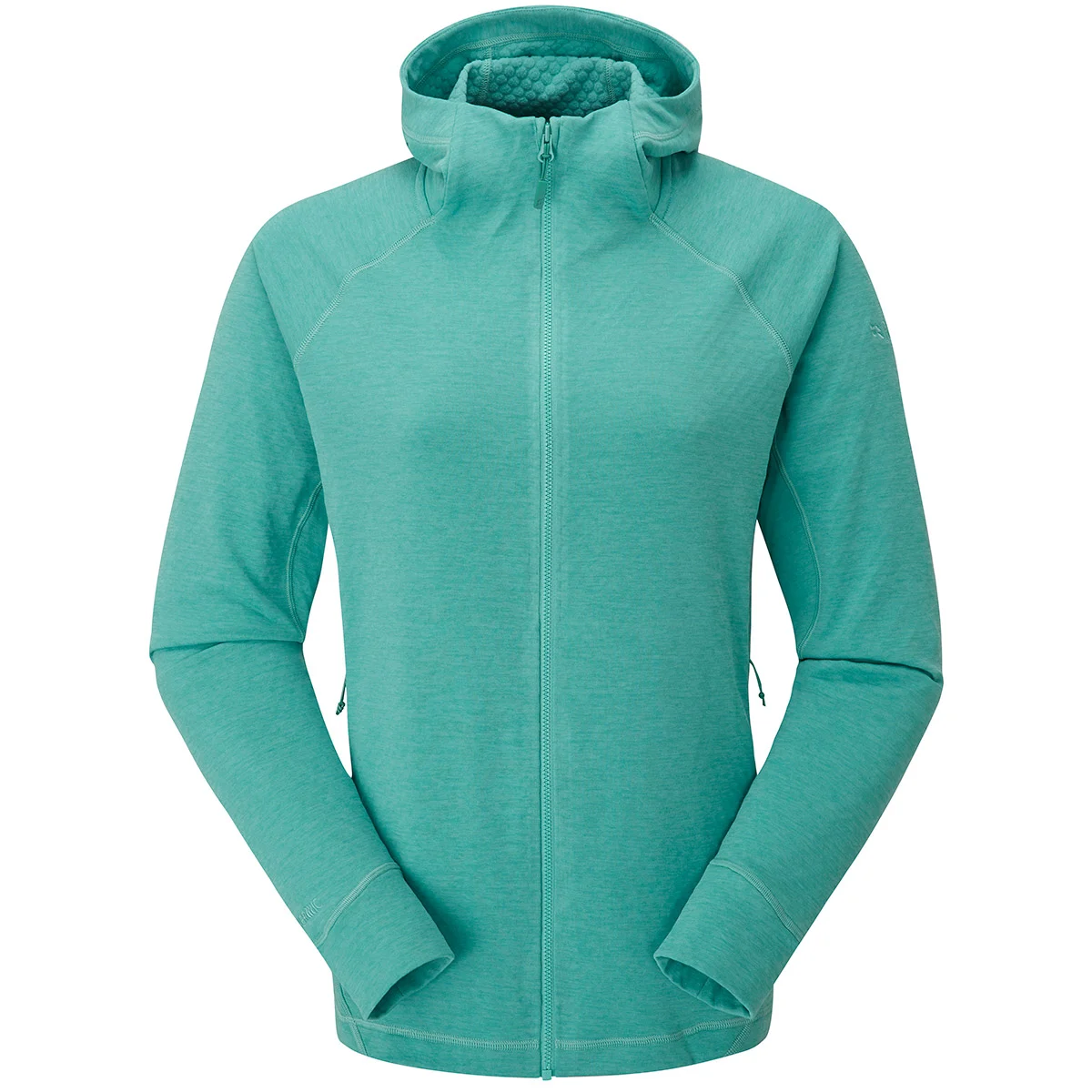 RAB NEXUS HOODY Wb GLACIER BLUE  - Hiking fleece jacket