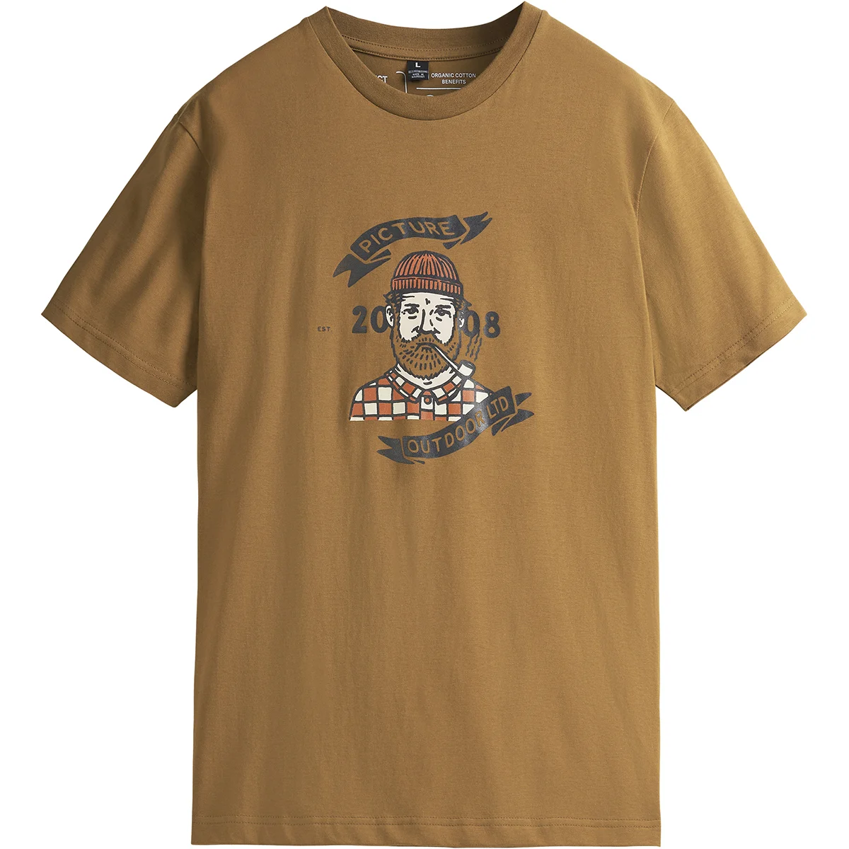 PICTURE CHUCHIE TEE CHOCOLATE  - T-shirt