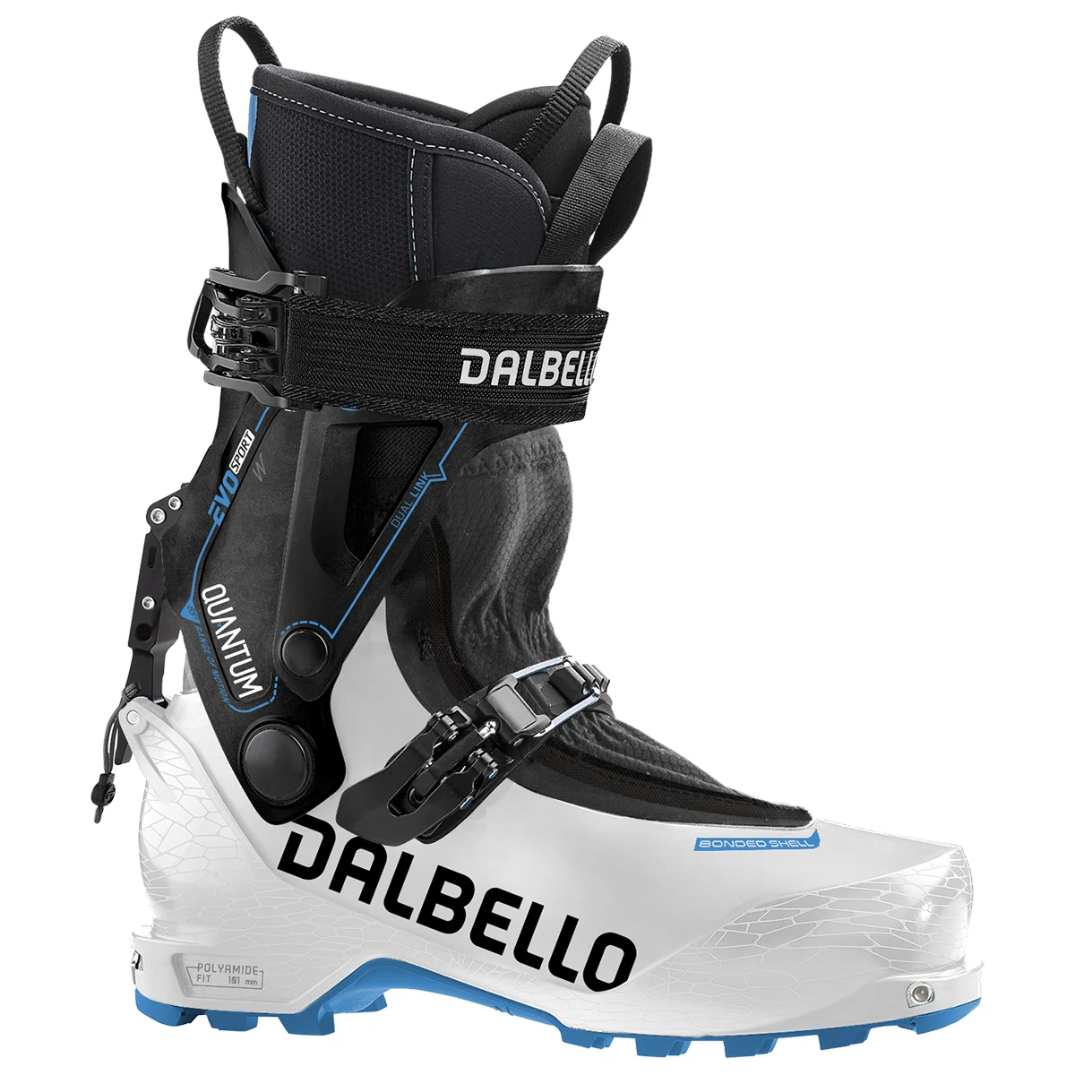 DALBELLO QUANTUM EVO SPORT W WHITE/BLACK  - Ski touring boots