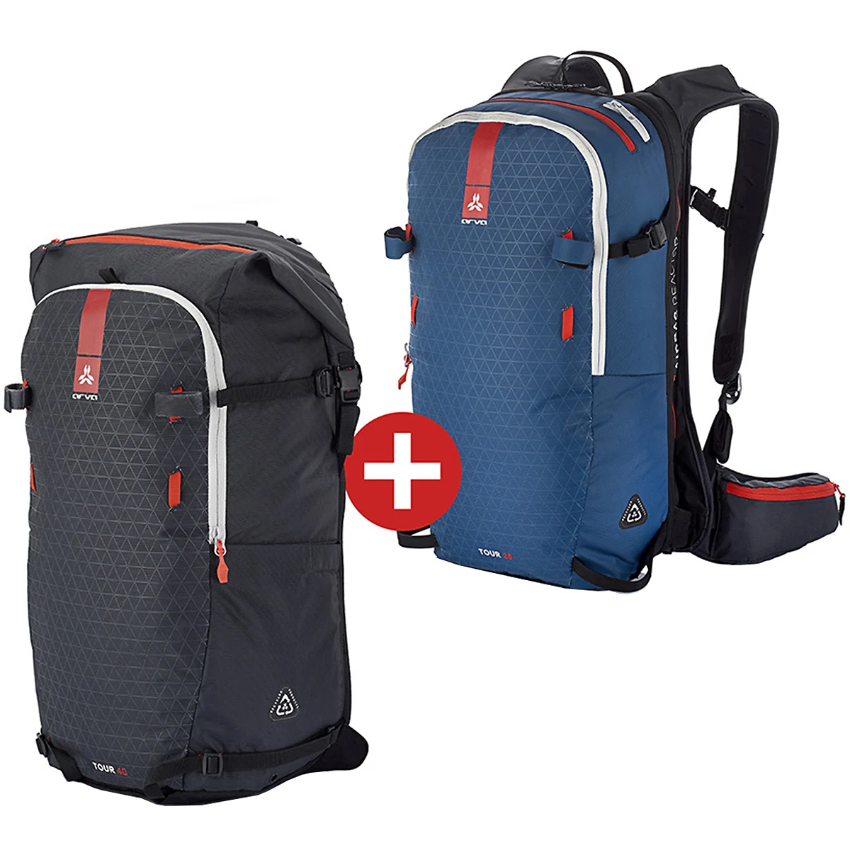 ARVA SWITCH TOUR BUNDLE (25+40) Unicolore  - Airbag backpack