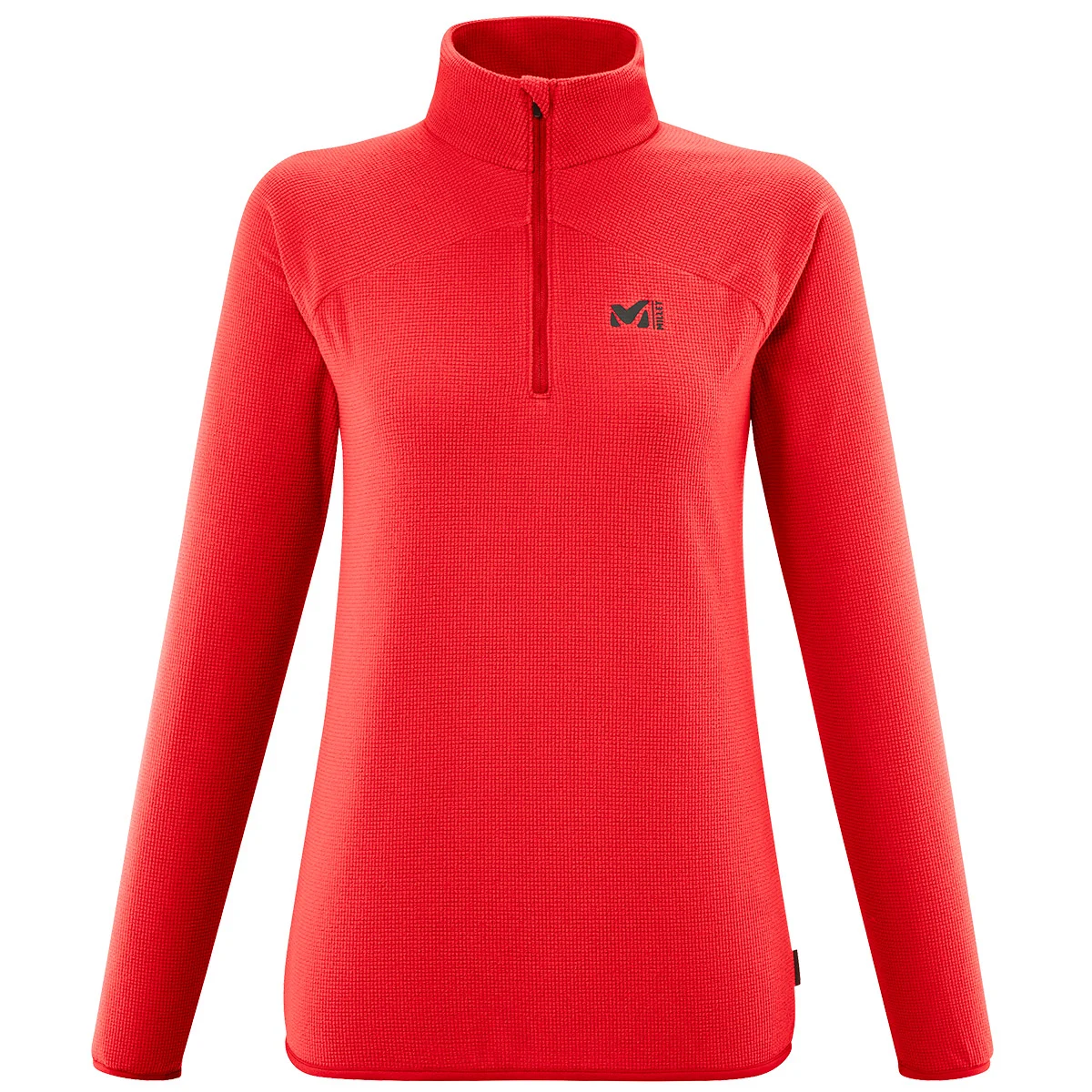 MILLET K LIGHTGRID PO W RED  - Ski touring ski fleece sweatshirt