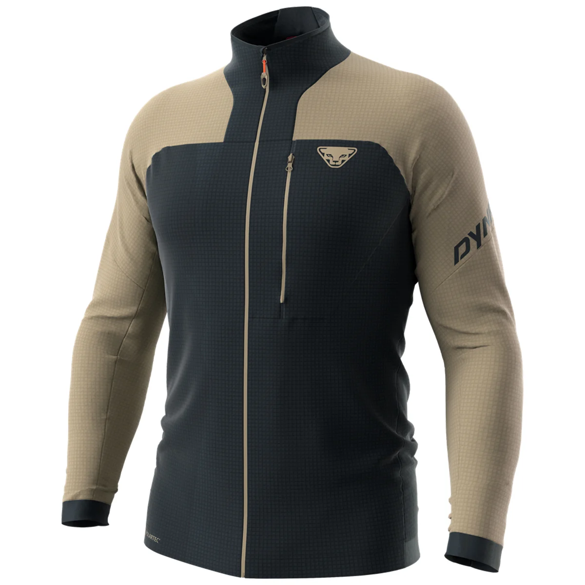 DYNAFIT SPEED POLARTEC JKT M ROCK KHAK  - Ski touring ski fleece jacket