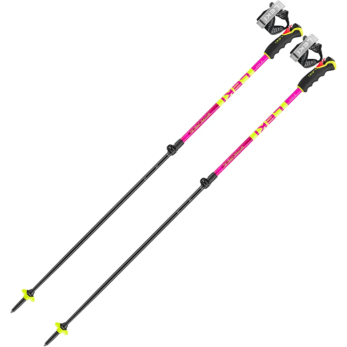 LEKI SPITFIRE VARIO 3D Unicolore  - Ski touring pole