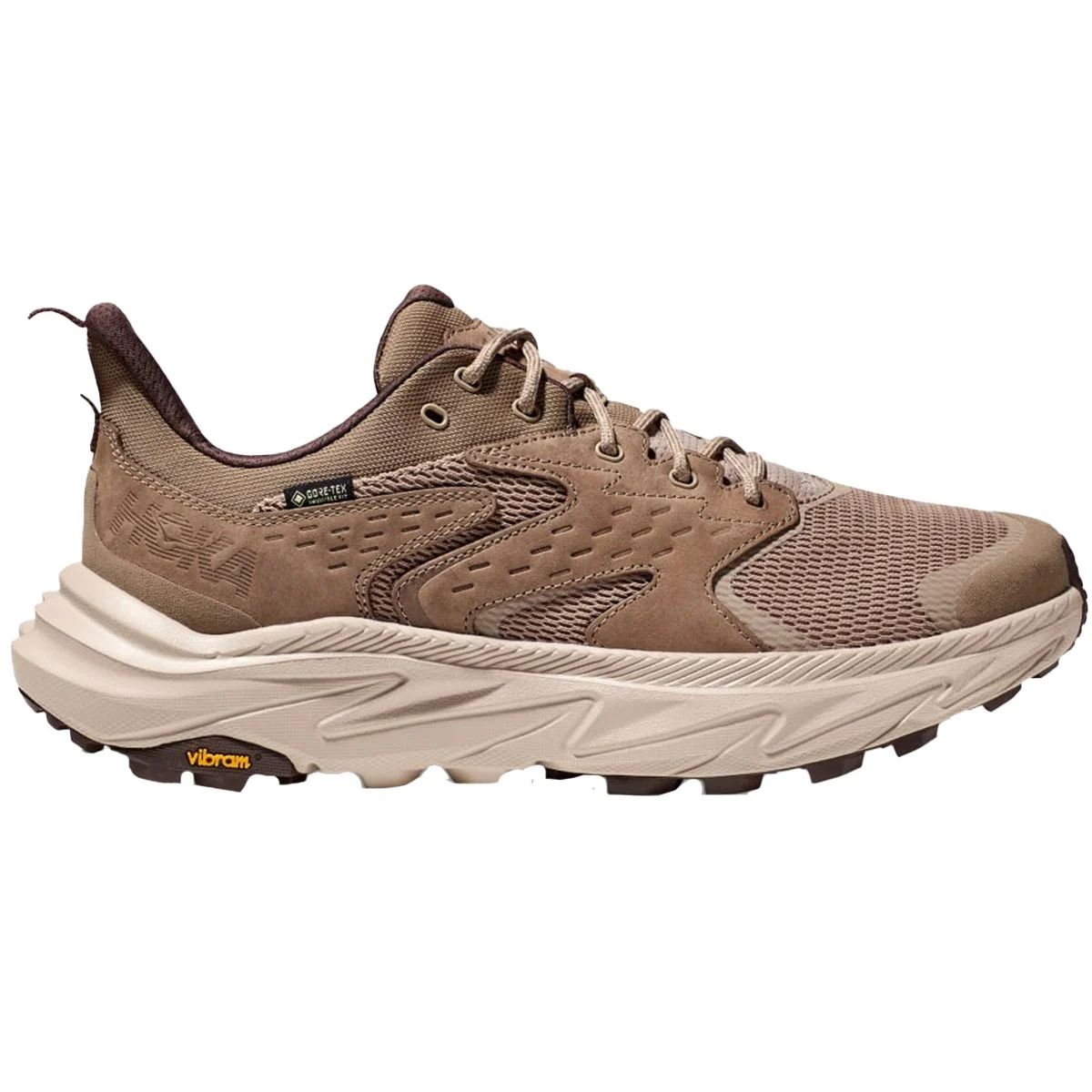 HOKA ONE ONE ANACAPA 2 LOW GORE-TEX DUNE / OXFORD TAN  - Low-rise hiking boot