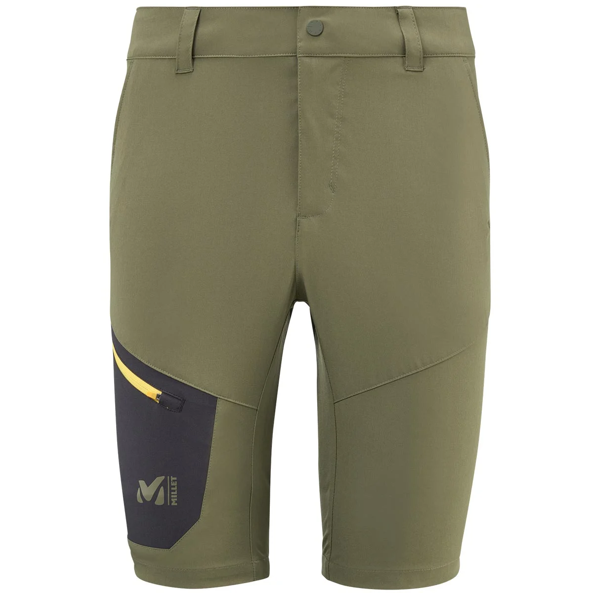 MILLET WANAKA STRETCH SHORT II IVY/NOIR  - Hiking shorts
