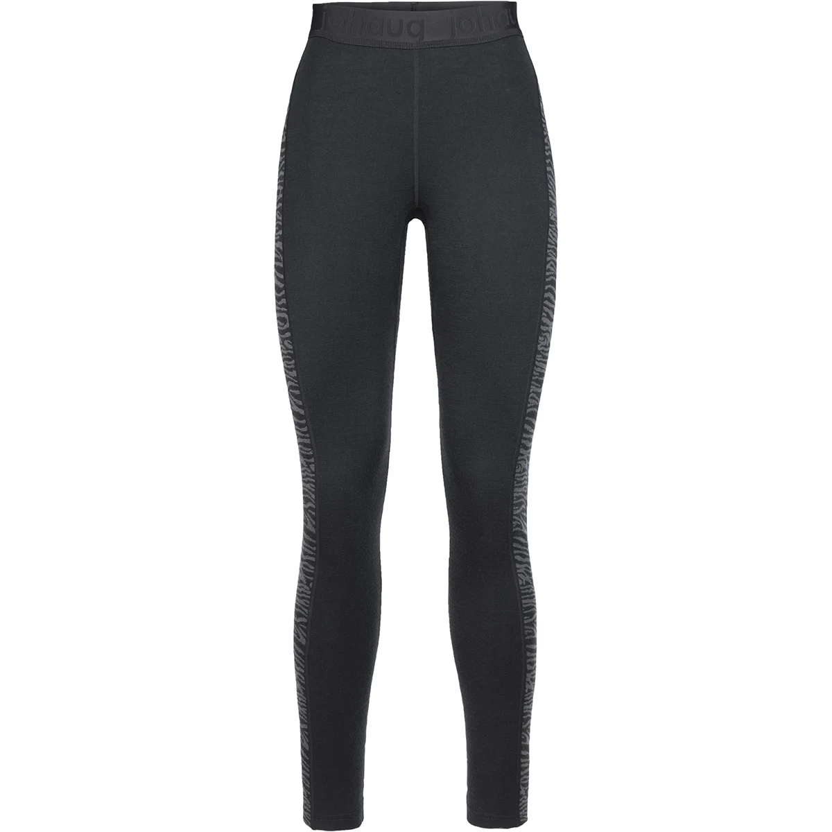 JOHAUG ELEVATE WOOL PANT BLACK  - Cross-country ski leggings