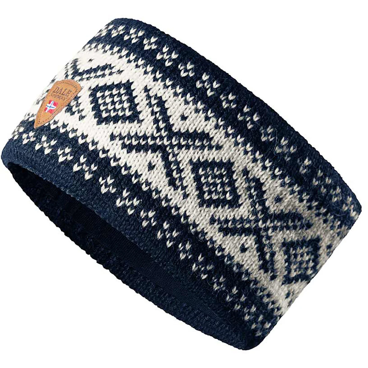 DALE OF NORWAY CORTINA 1956 HEADBAND NAVY WHITE  - Ski headband