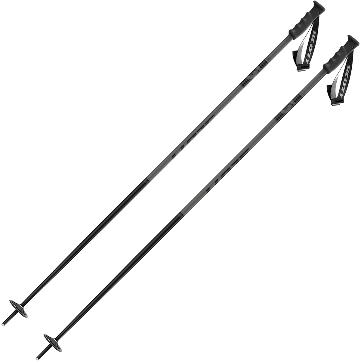 SCOTT SIGNATURE BLACK  - Alpine ski poles
