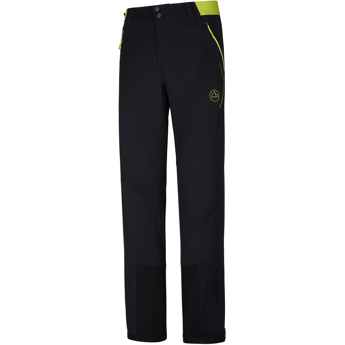 LA SPORTIVA ORIZION PANT M BLACK/LIME PUNCH  - Ski touring ski trousers