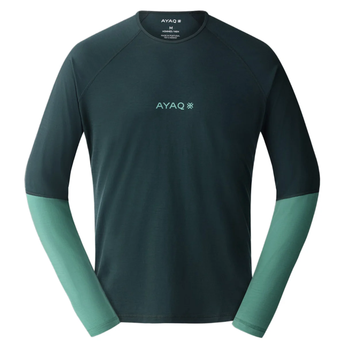 AYAQ MEFONNA MERINO LS DEEP GREEN  - Thermal T-shirt