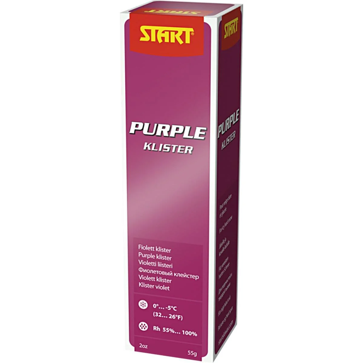 START KLISTER PURPLE 55G PURPLE  - Ski grip wax