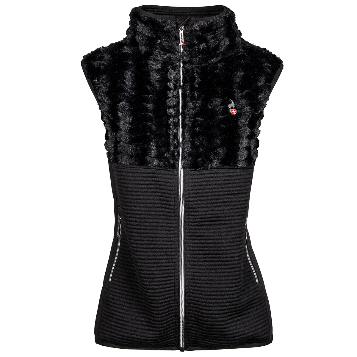 AULP SUAGE W BLACK  - Fleece jacket