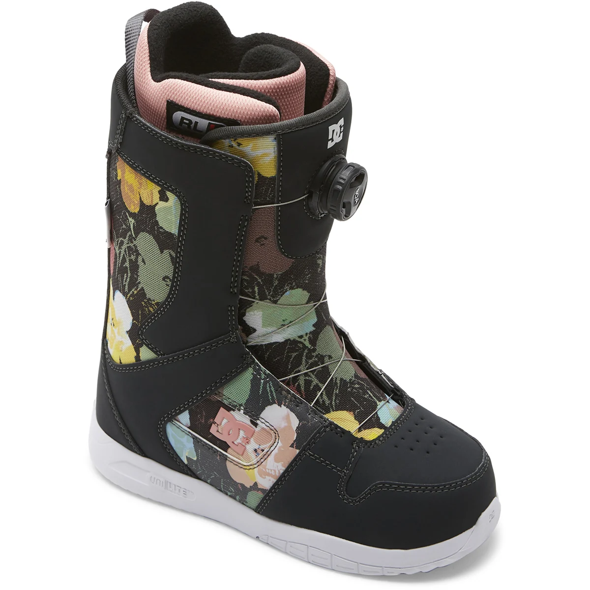 DC SHOES ANDY WARHOL PHASE BOA GREY/BLACK/WHITE  - Snowboard boots