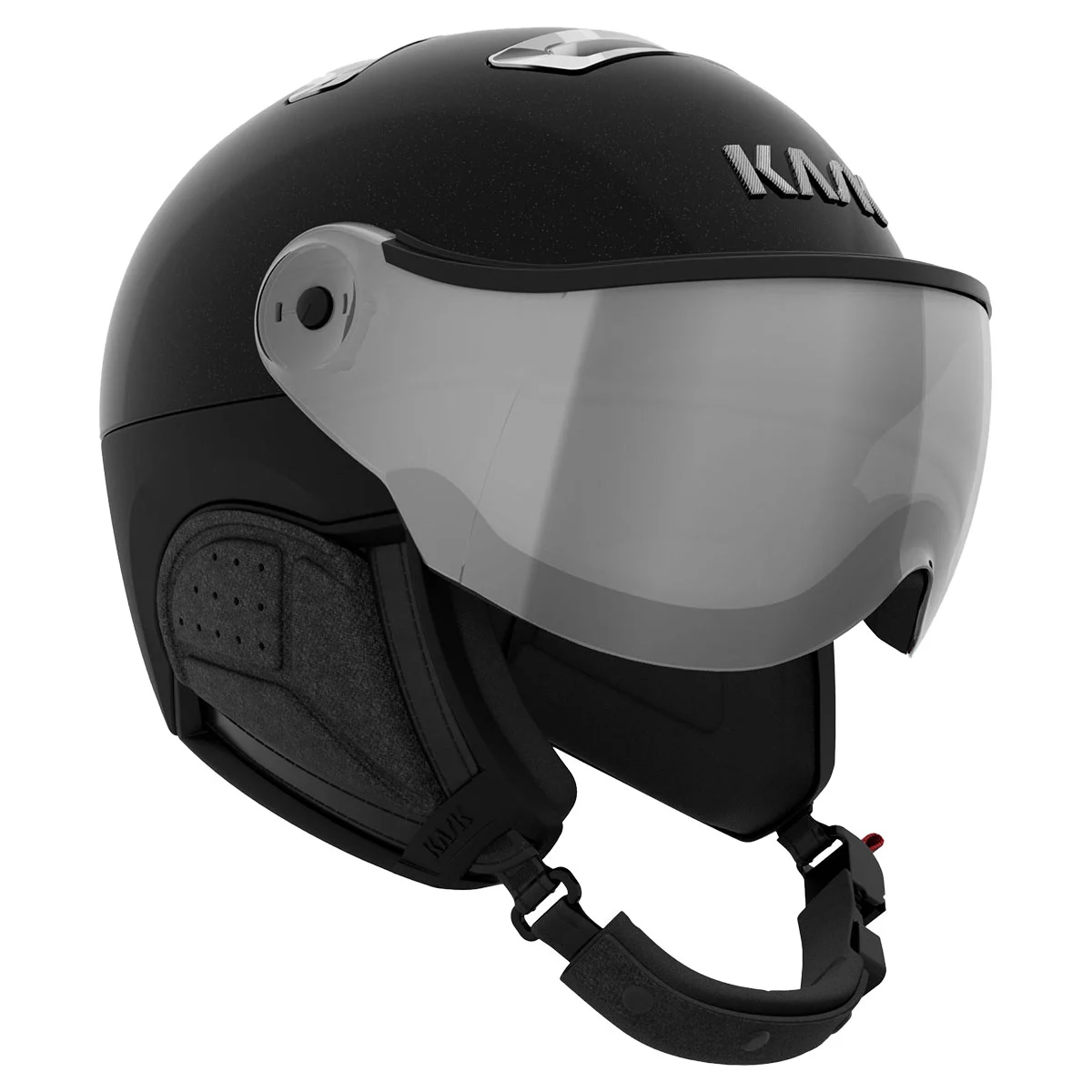 KASK CHROME VISOR BLACK/SILVER/SILVER MIRROR  - Ski helmet