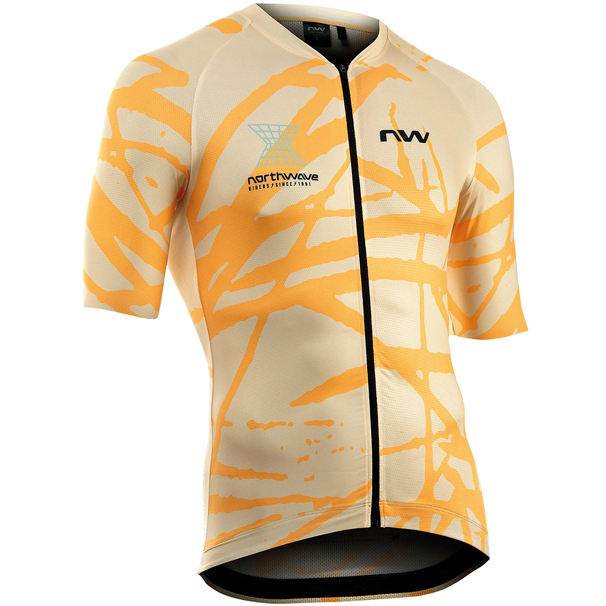 NORTHWAVE BLADE 2 JERSEY SS YELLOW  - Cycling jersey