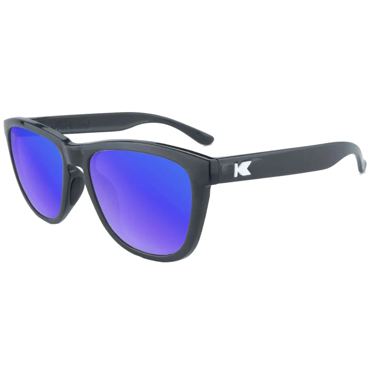 KNOCKAROUND PREMIUMS SPORT JELLY BLACK / MOONSHINE  - Lifestyle sunglasses