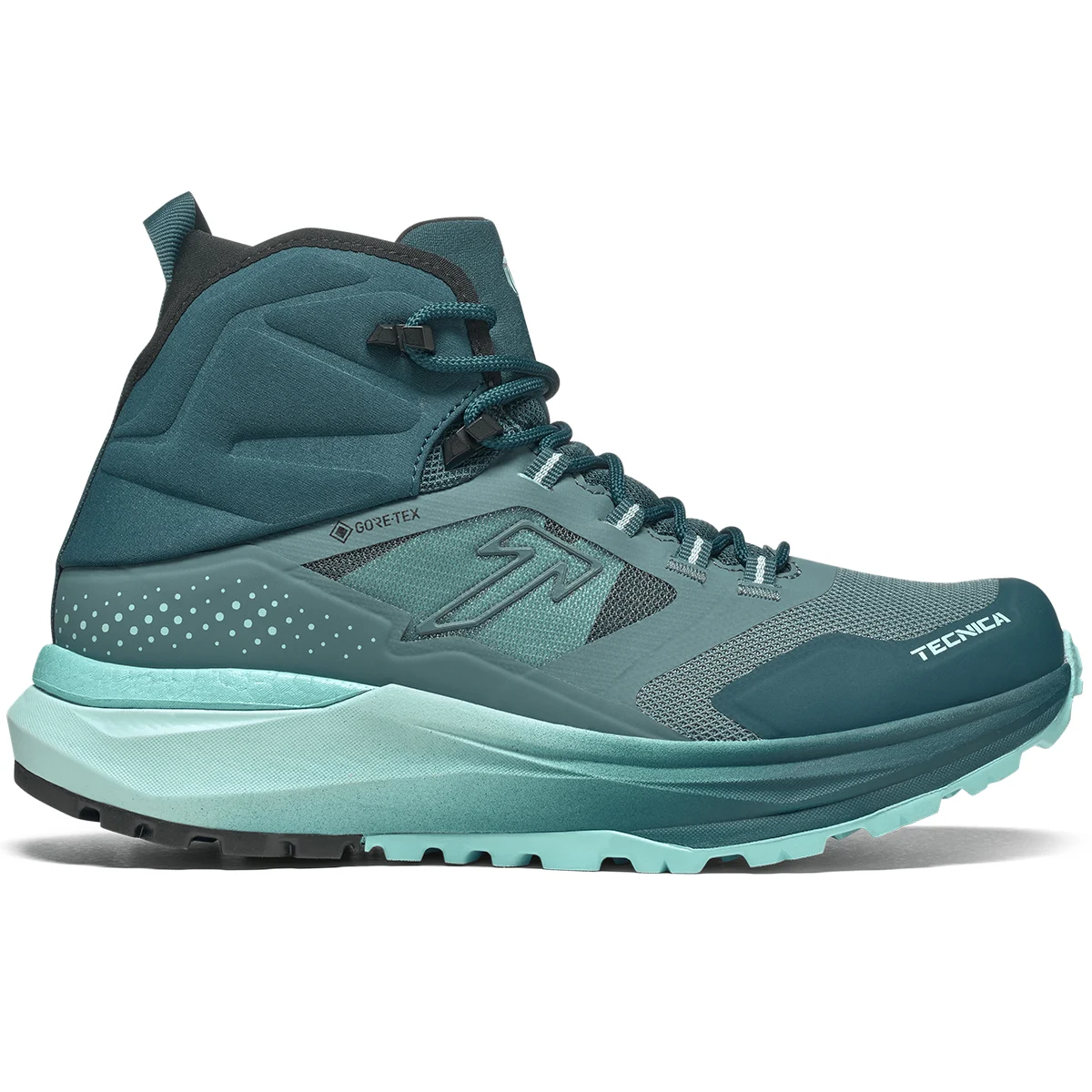 TECNICA AGATE S MID GORE-TEX DK BLUE/LT BLUE  - Mid-rise hiking boot