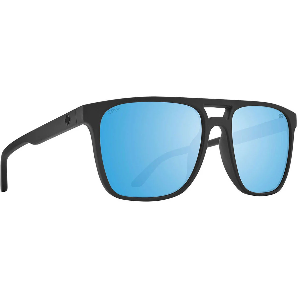 SPY CZAR MATTE BLACK HAPPY BOOST POLAR ICE MIRROR  - Lifestyle sunglasses