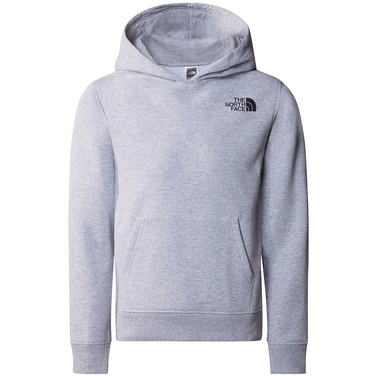 THE NORTH FACE TEEN NEW GRAPHIC HOODIE TNF LIGHT GREY HEATHER  - Sweatshirt