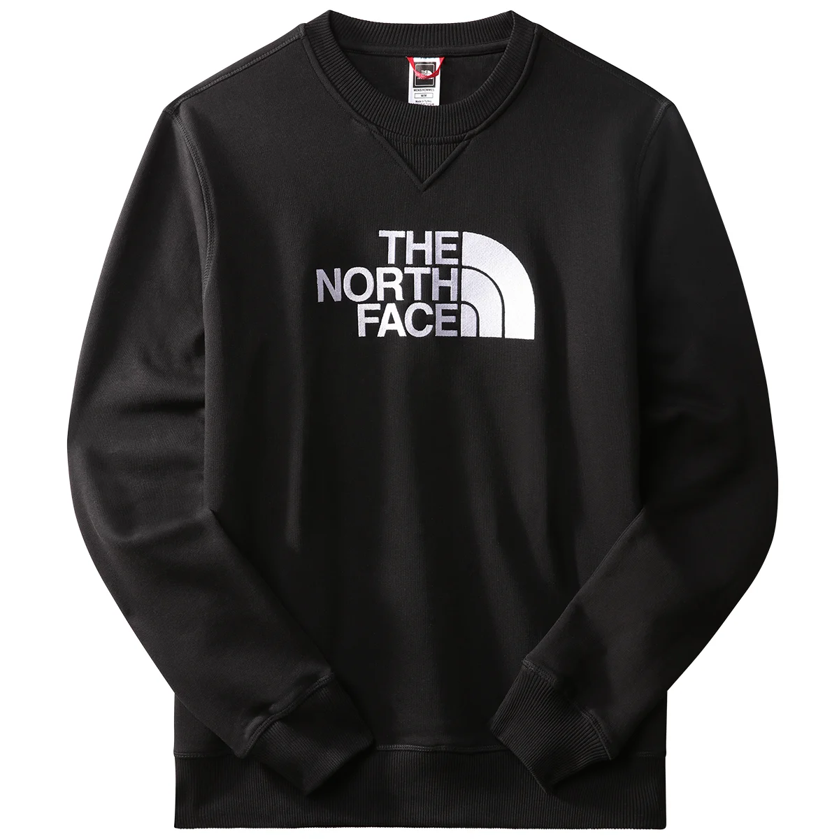 THE NORTH FACE DREW PEAK CREW TNF BLACK/TNF WHITE  - Sweatshirt