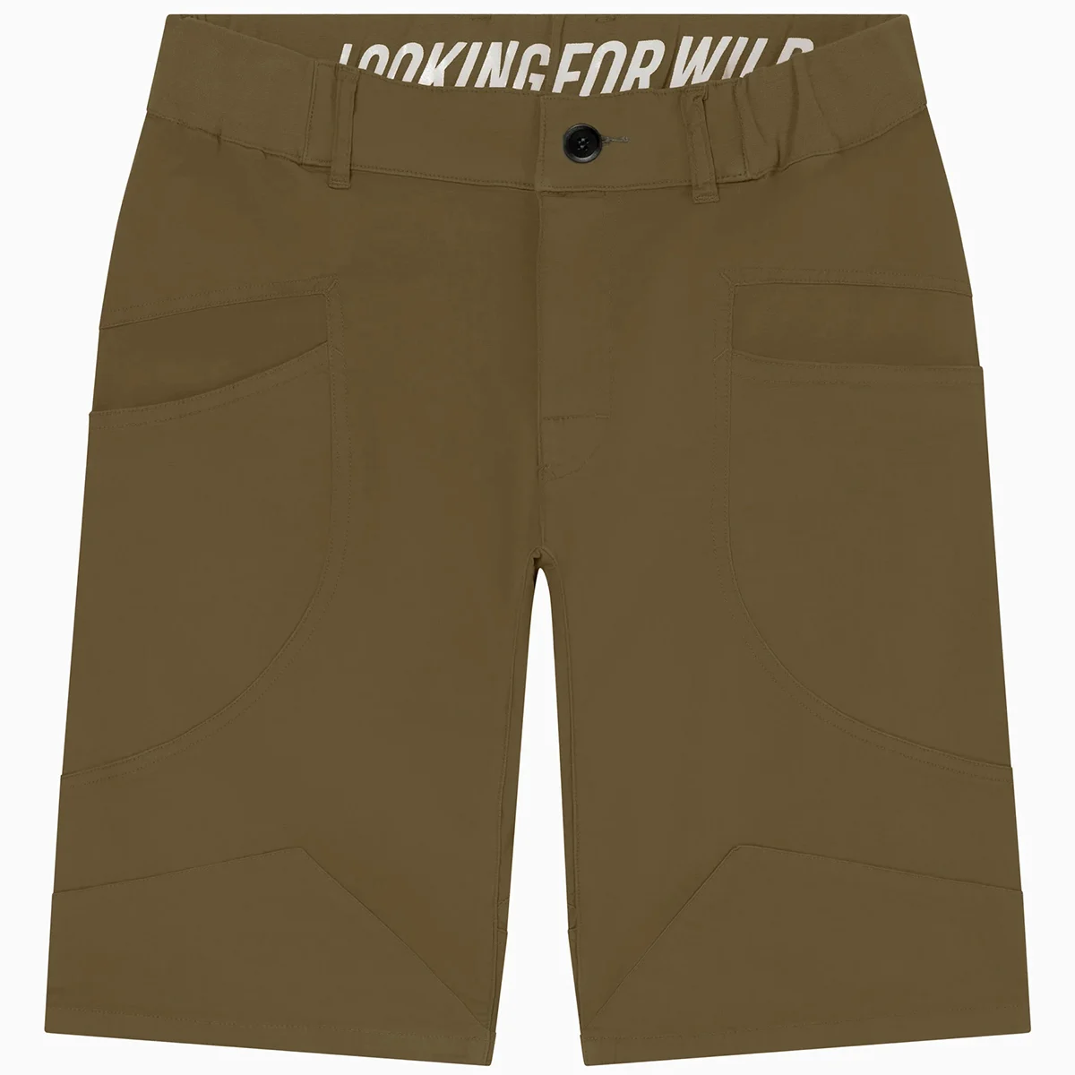 LOOKING FOR WILD CILAOS SHORT MILITARY OLIVE  - Climbing shorts
