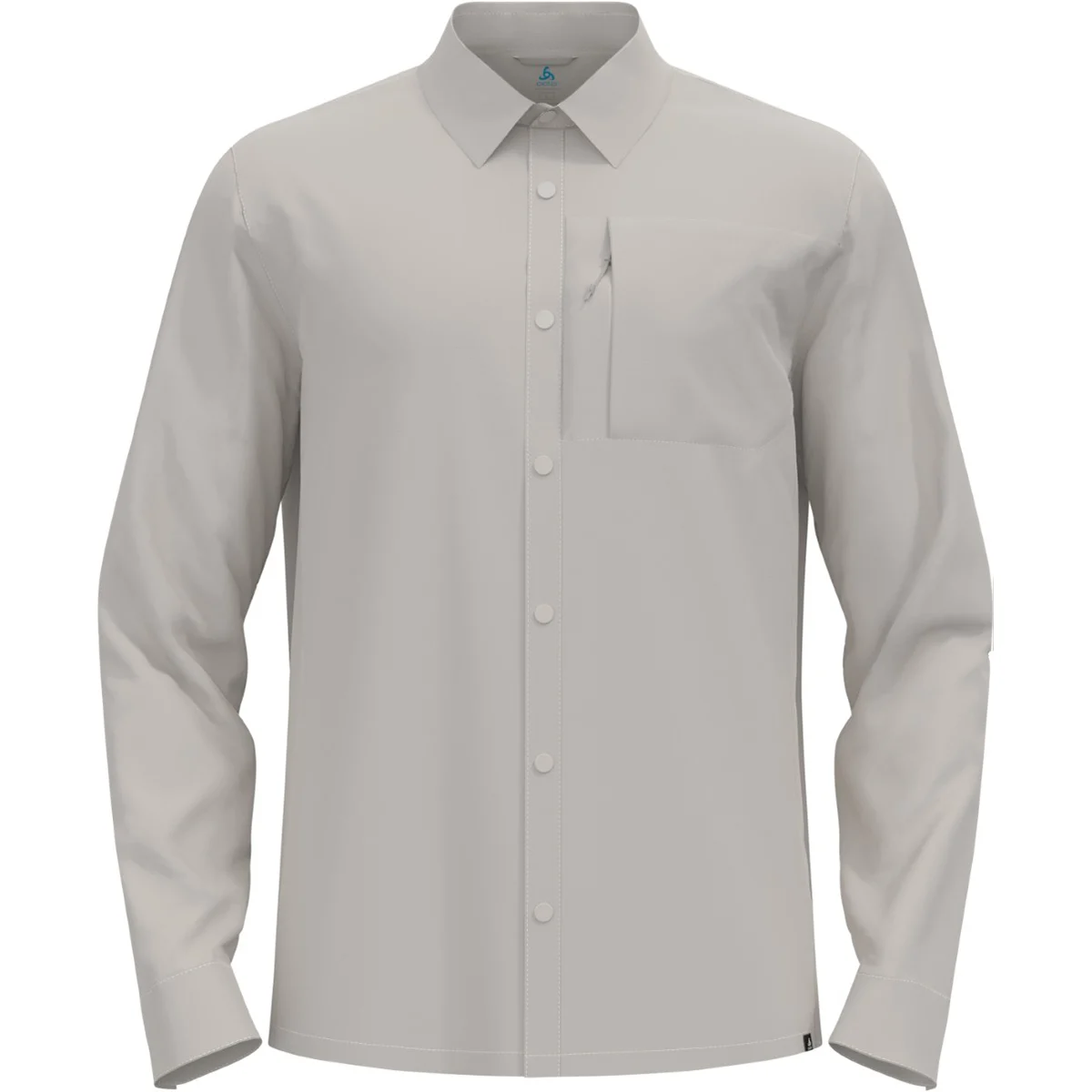 ODLO ESSENTIAL SHIRT L/S SILVER CLOUD  - Hiking shirt