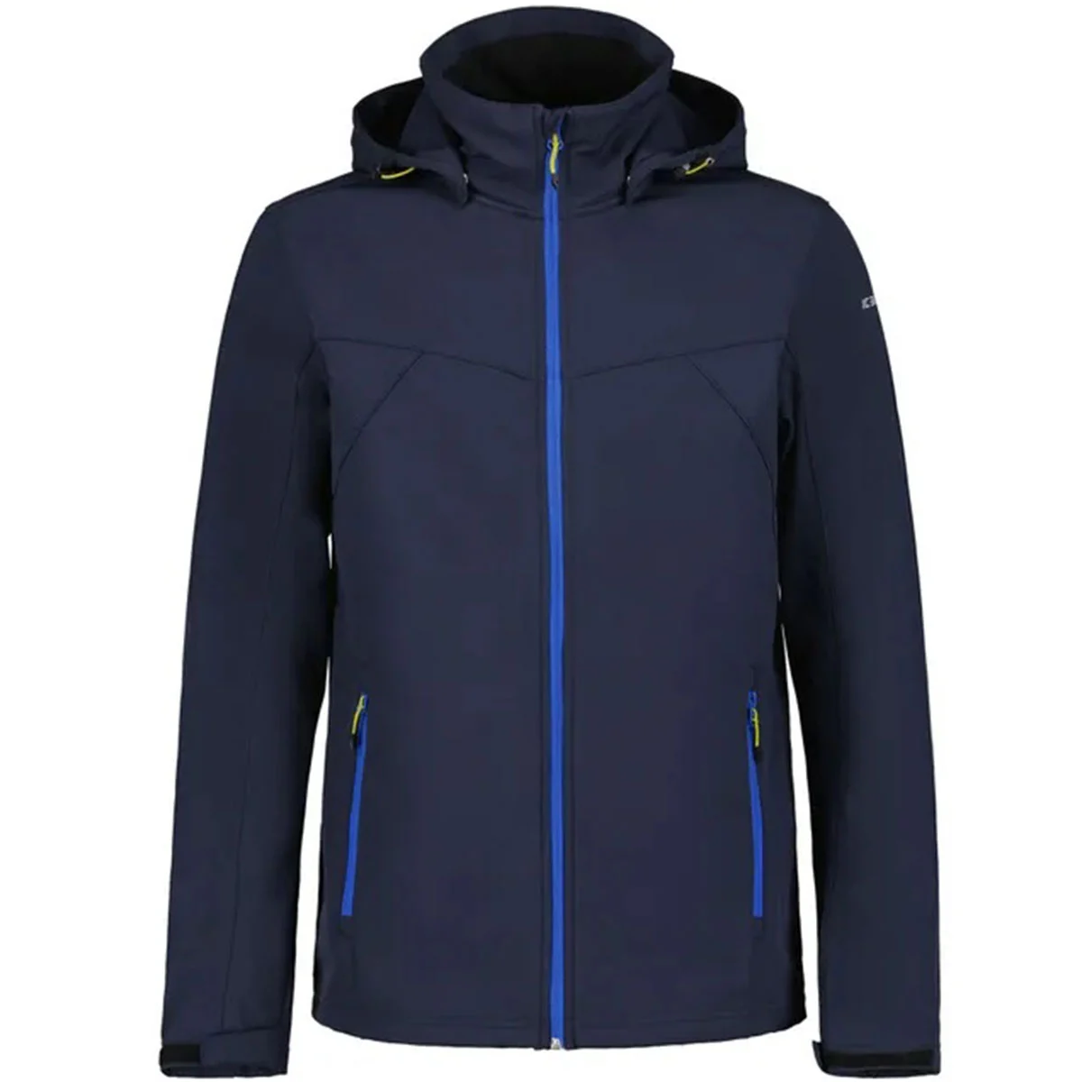 ICEPEAK BRIMFIELD SOFTSHELL JACKET BLEU FONCE  - Softshell hiking jacket