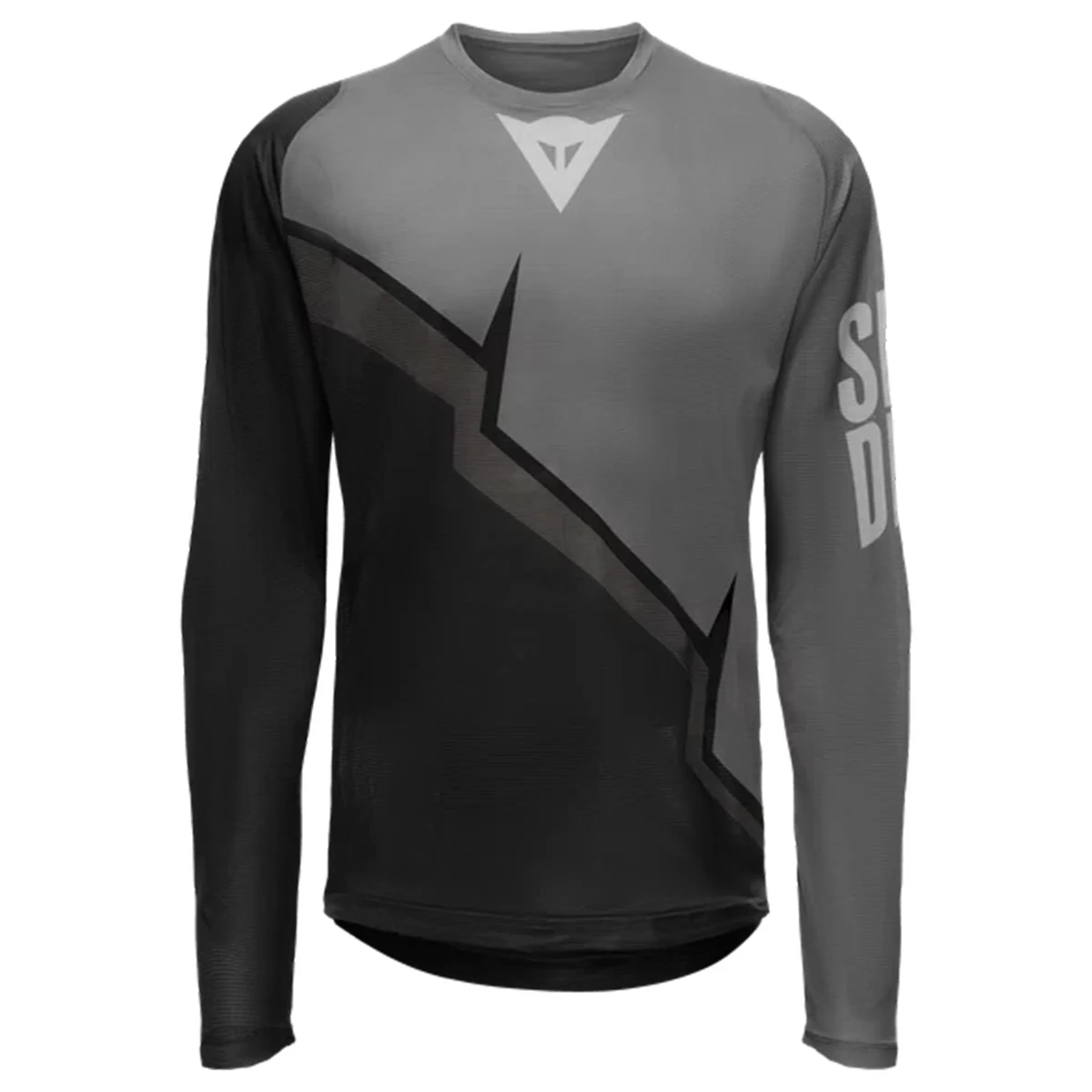 DAINESE HGAER JERSEY LS BLACK/GREY  - Mountain bike jersey
