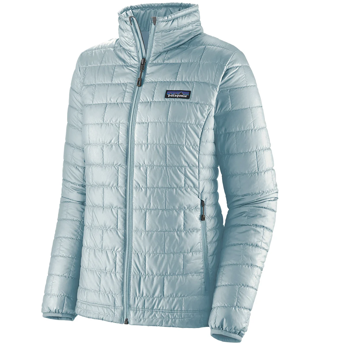 PATAGONIA W'S NANO PUFF JACKET CHILLED BLUE  - Hiking down jacket