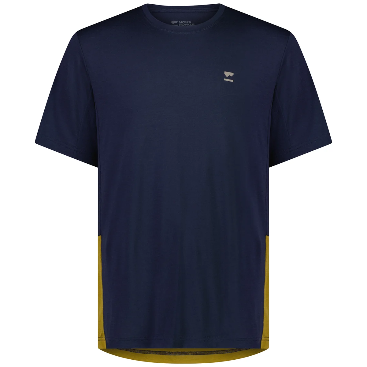 MONS ROYALE TARN MERINO SHIFT TEE M CUMIN / MIDNIGHT  - Mountain bike jersey