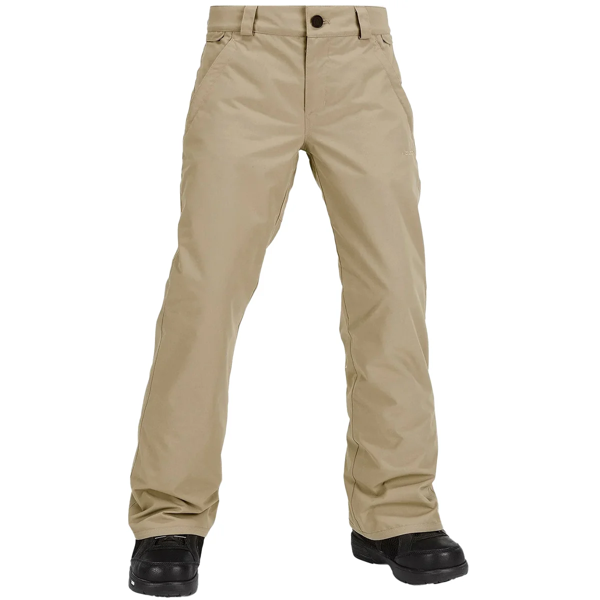 VOLCOM FREAKIN CHINO YOUTH INS PANT DARK TEAK  - Snowboard trousers