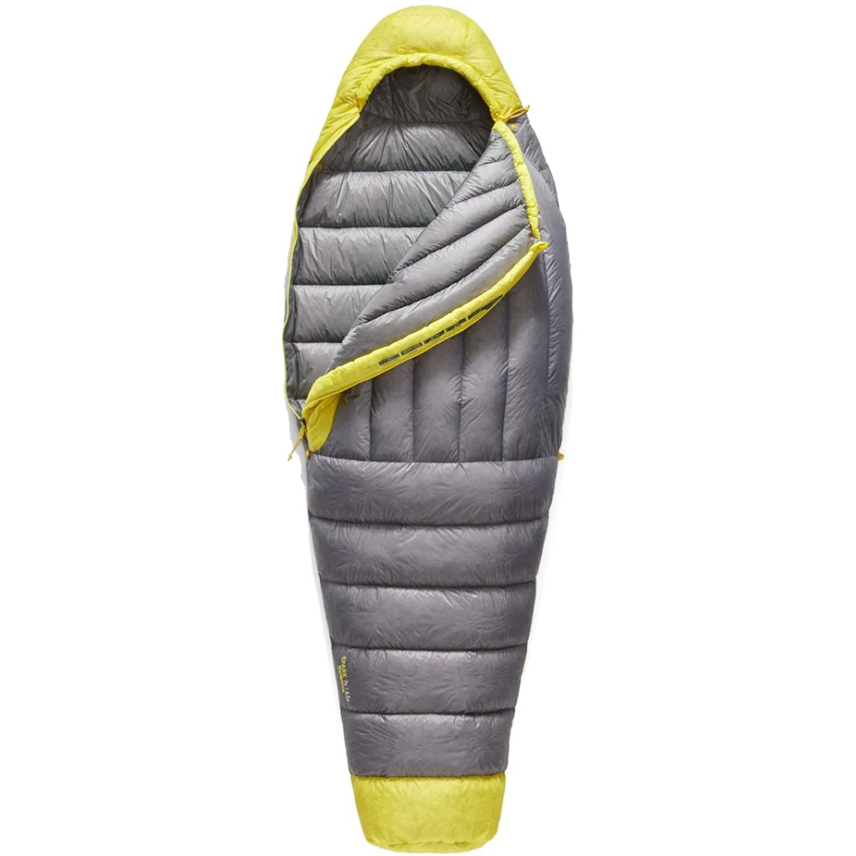 SEA TO SUMMIT SPARK W 7C/45F DOWN SLEEPING BAG LONG BLACK/YELLOW  - Sleeping bag